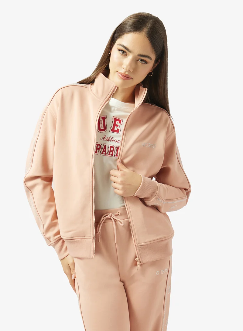 جس جاكيت أوكتافيا بسحاب وياقة عالية